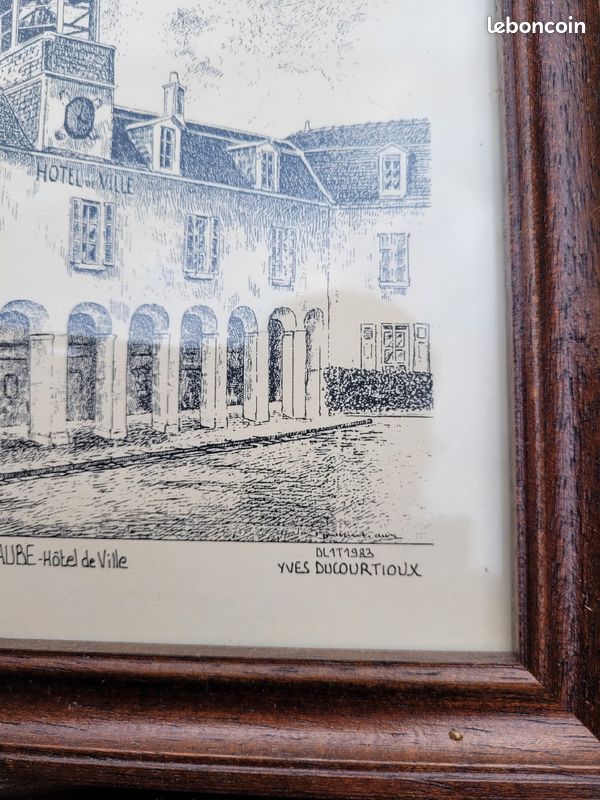 Cadre photo tableau bar sur aube (image 2)