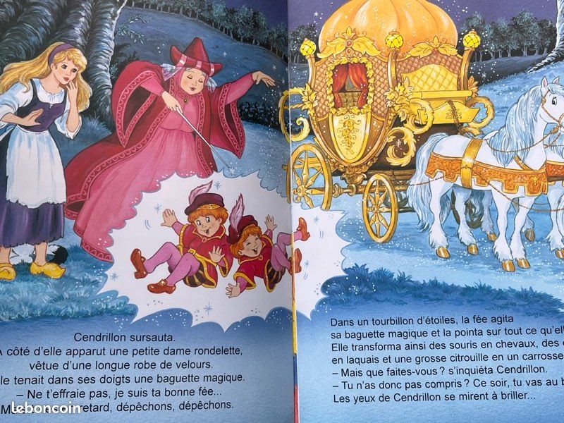 Lot livre et puzzle cendrillon (image 10)