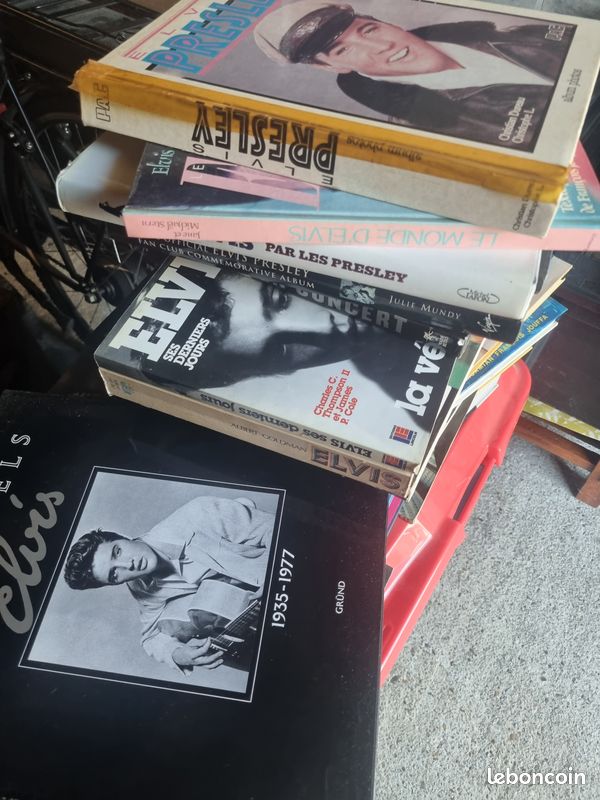 Vends lot livres elvis presley (image 8)