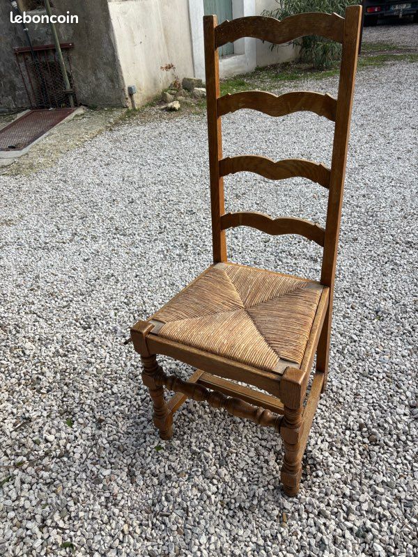6 Chaises en chêne (image 1)