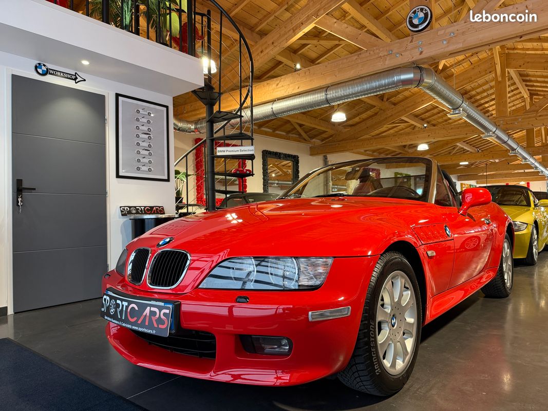 BMW Z3 2.0 6 Cylindres 150cv Phase 2 "RARISSIME" Rouge Hellrot II / Cuir Oregon Rouge 02/2000 71.000 km "ÉTAT NEUF" *LIVRAISON POSSIBLE (image 1)