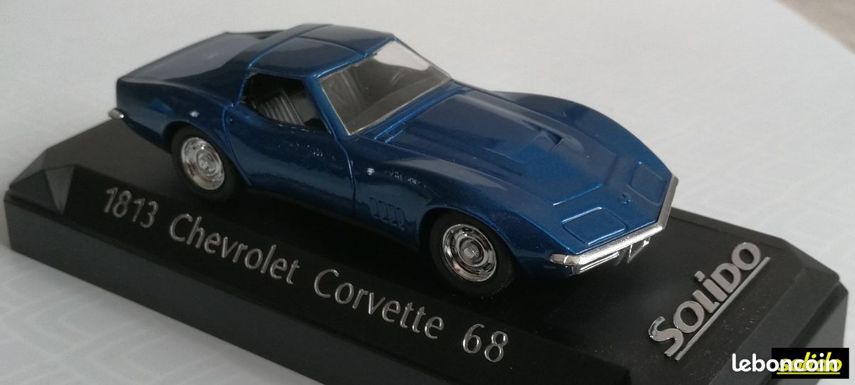 Vitesse 1968 Corvette C3 Diecast Model Le Mans Race Car # 4 Red 1:43 RARE
