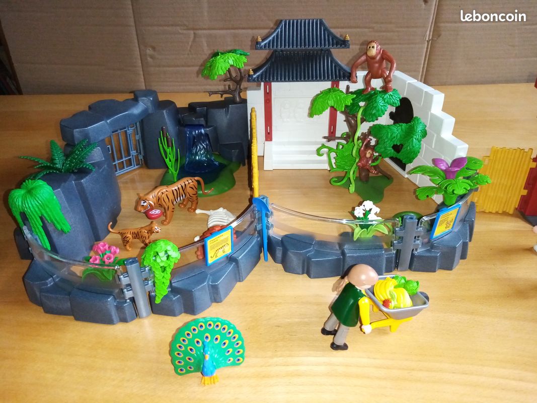 Grand zoo - Playmobil Parc Animalier 4850 - Prix & Rareté