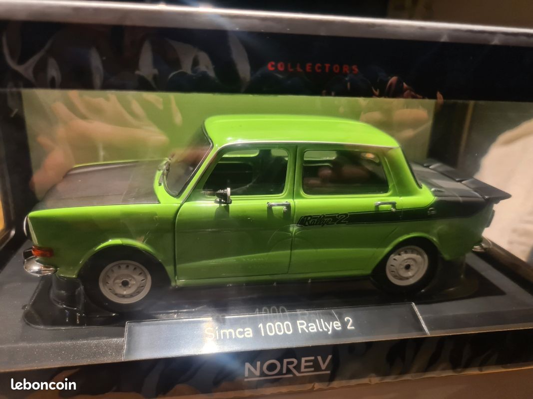 SIMCA 1000 RALLYE 2 vert Racing 1/18 1976