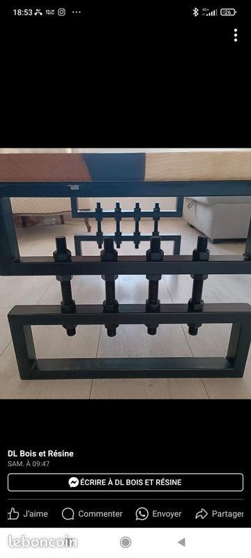 Table résine epoxy (image 3)