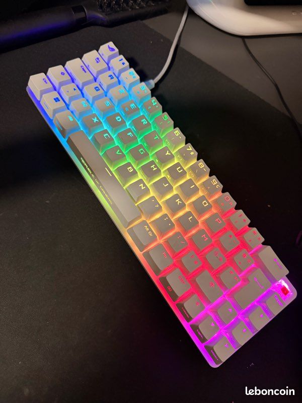 Clavier gaming ROG Falchion Ace Blanc (image 1)