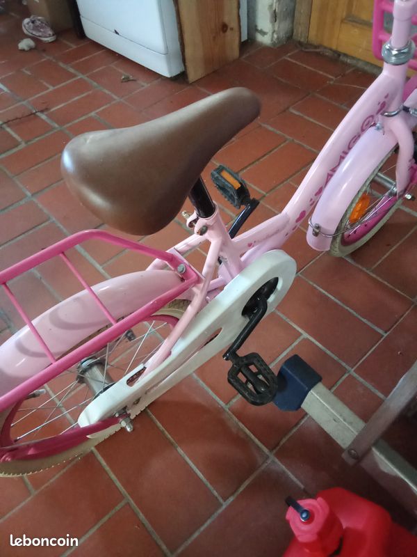 Vélo Enfant 16 Ans Intersport Shiyinge Vélo Pour Enfant 16 à Partir De 5 à 8 Ans - Unisexe - Avec Roue Auxiliaire Et Sonnette De Vélo (jaune Velo Enfant 16 Pouces