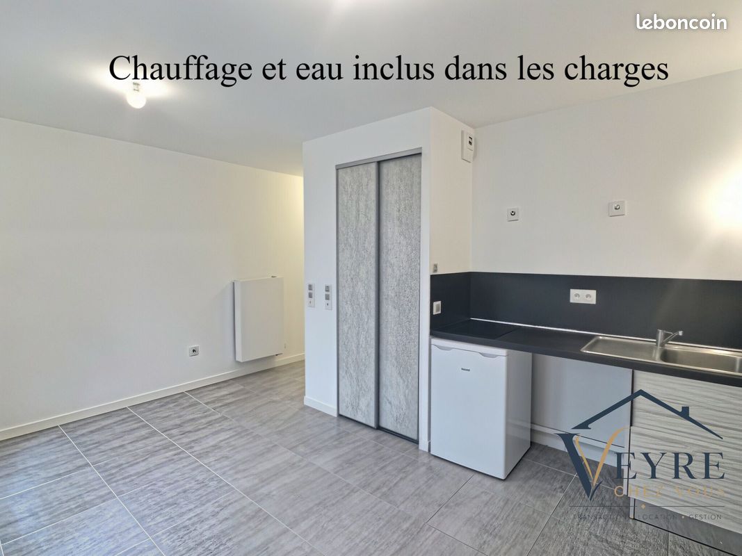 Appartement 1 pièce 23 m² · à Clermont-Ferrand · 23 m² · 499 €/mois