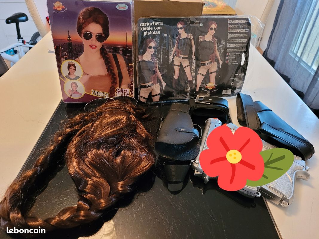 Accessoires déguisement femme Lara Croft - Jeux & Jouets