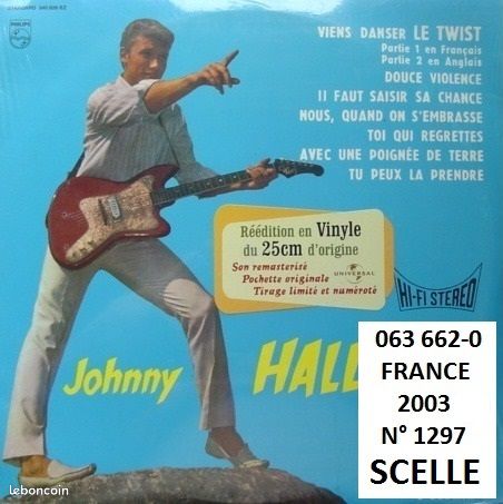 Vends disque johnny hallyday (version 3) (image 1)