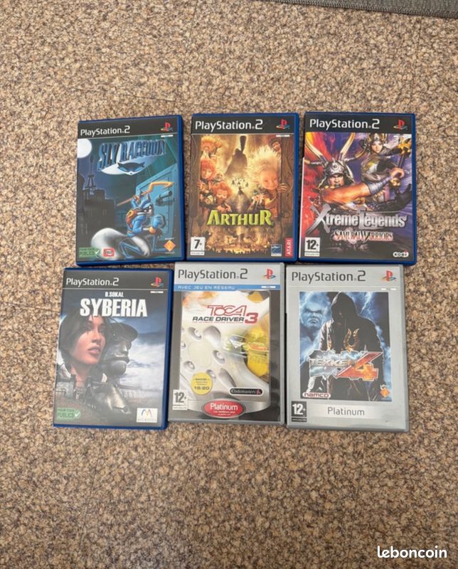 Boîte + Livret Jeu PS2 – Sly 2 : Association De Voleurs – Bon État (sans Le Jeu)