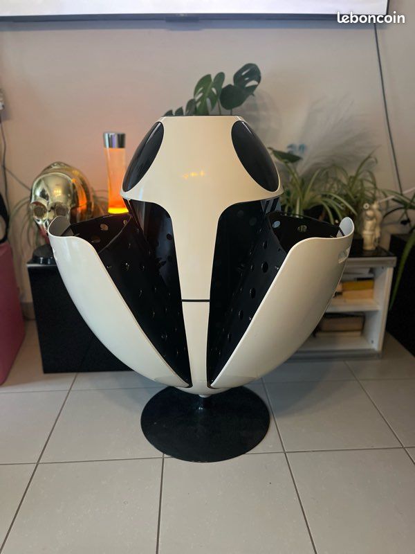 Poubelle de Tri Culte "Ovetto" – Look Space Age / Design Années 70 (image 4)