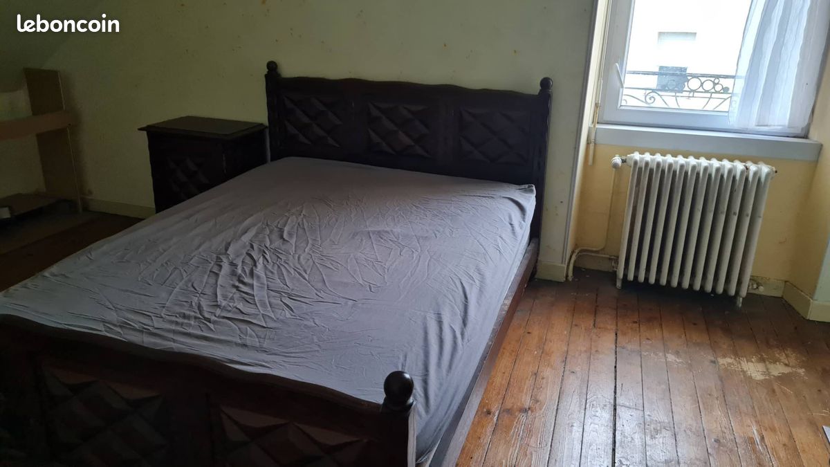 Ensemble de chambre à coucher trois pièces en bois massif (image 3)