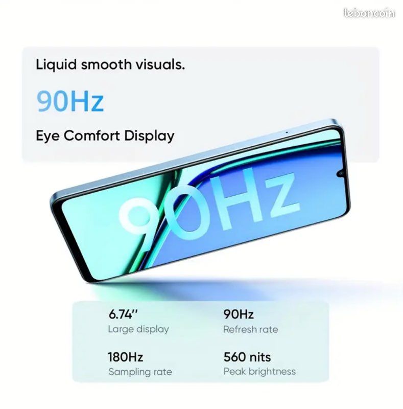 Smartphone Realme Note 60 – 128Go – Neuf débloqué – Caméra 32MP (image 3)