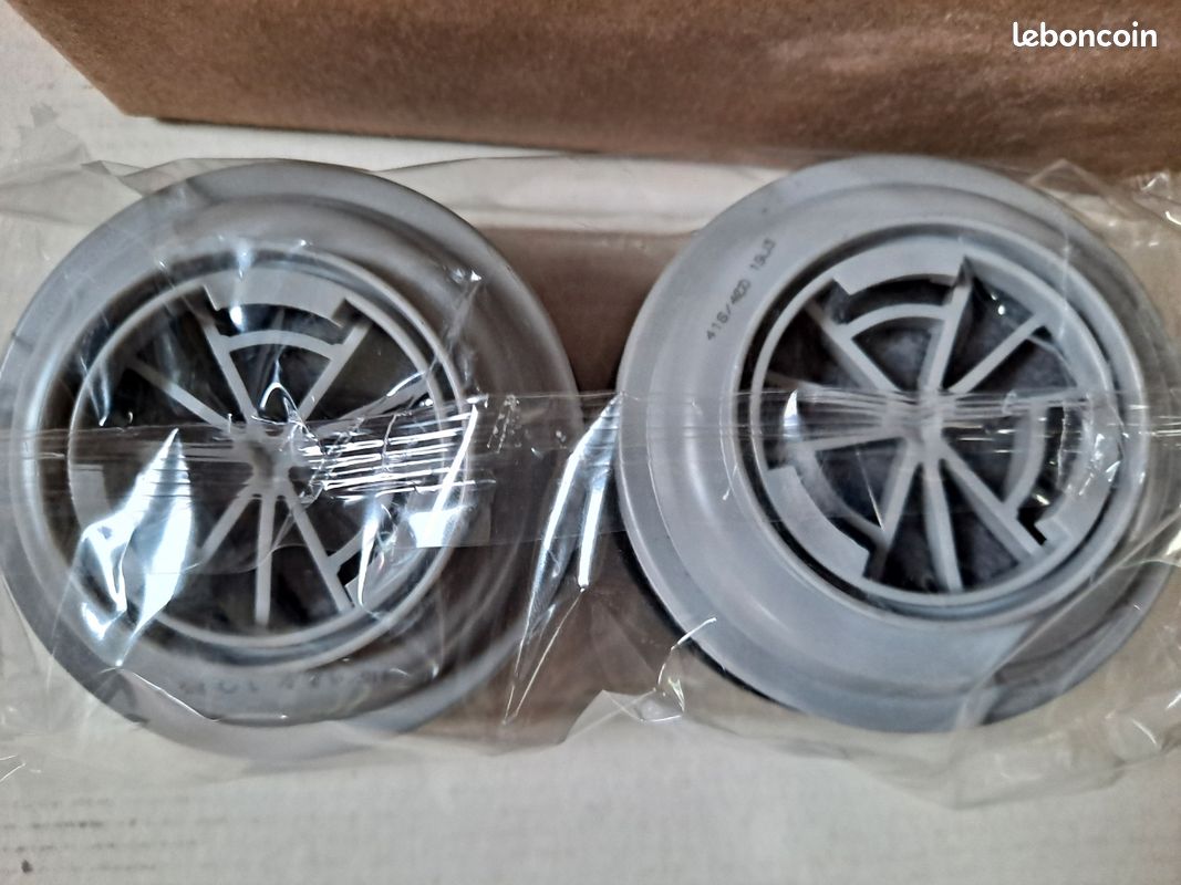 2 Filtres ABEK1 Pour Demi-masque Honeywell à Baïonnette Click-fit - Référence 1035458, Neufs
