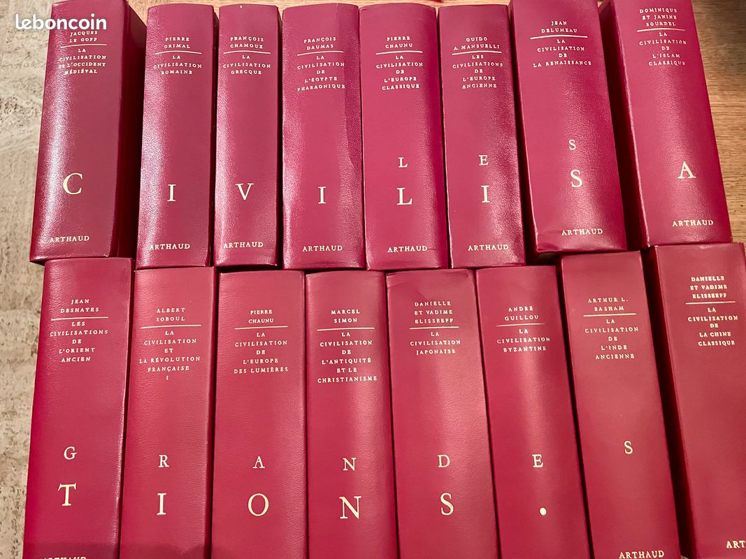 Collection 16 livres "les grandes civilisations" (image 1)