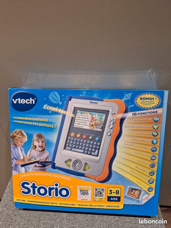 Tablette D'apprentissage VTech Storio - 13.7x13.2cm - Jeux éducatifs Enfants Disney