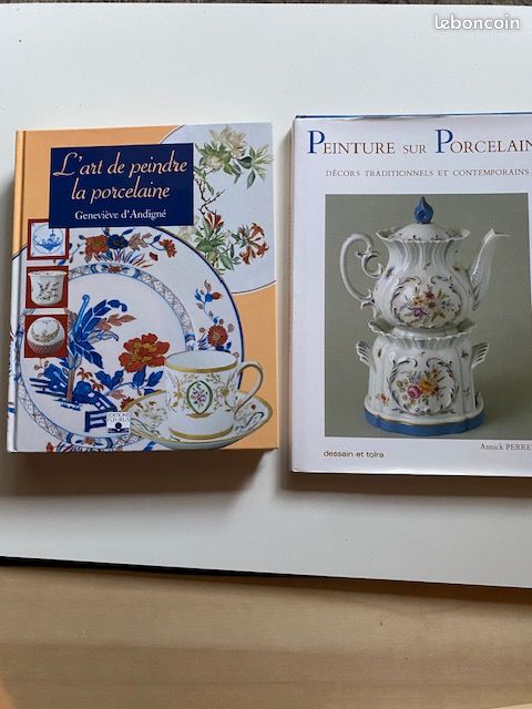 Peinture sur porcelaine par Annick Perret (image 1)