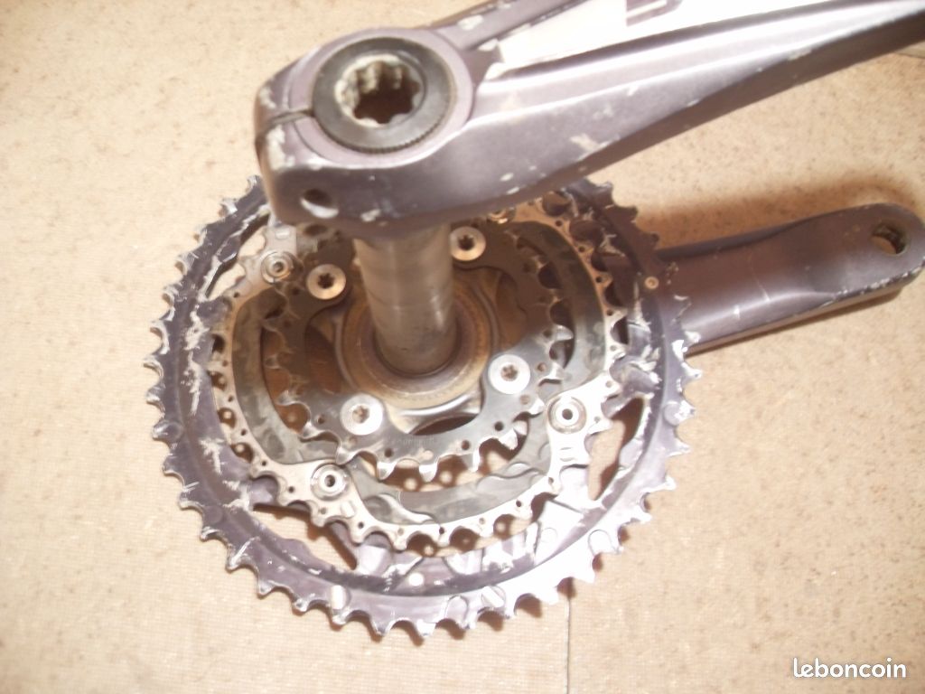 Pédalier Shimano Deore XT FC-M760 - Manivelles 175mm, 44/32 Dents, 9 Vitesses, VTT