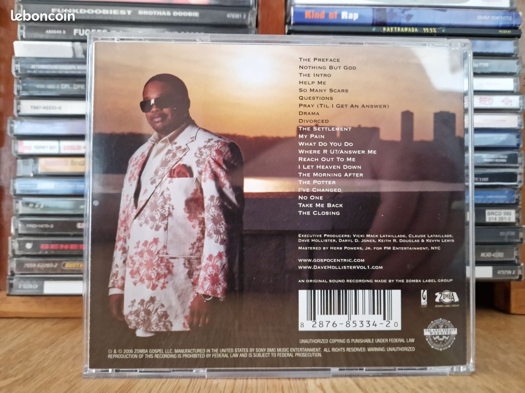 Dave Hollister – The Book Of David: Vol. 1 - The Transition (CD - ALBUM) R'n'B (image 2)