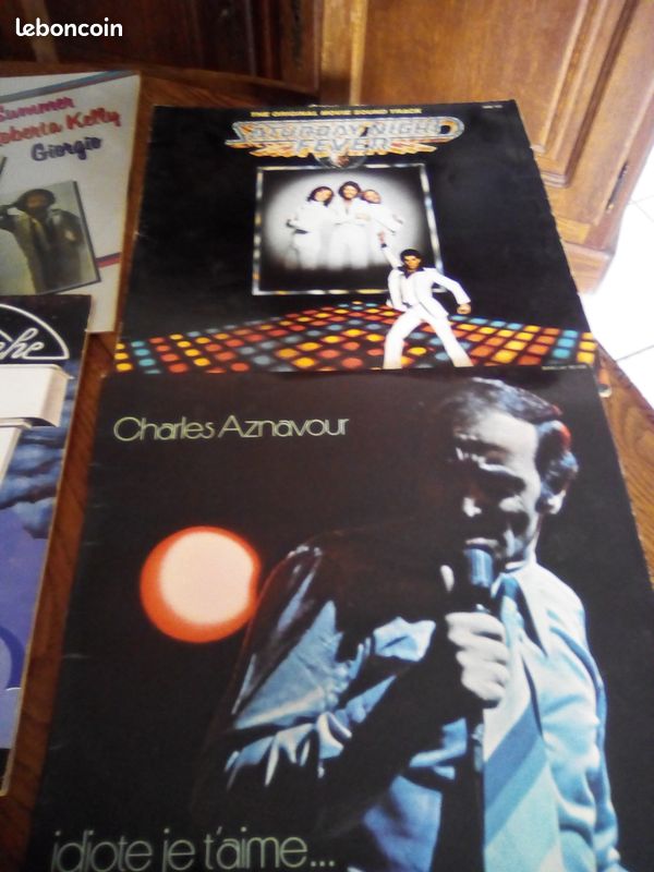 Vends 33 tours, vinyles,variété française et autres.Bon état (image 1)
