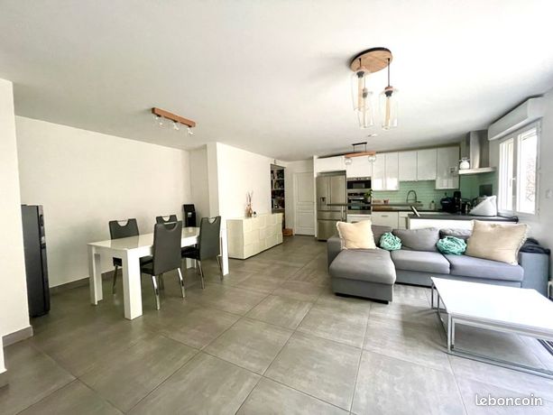 T4 de 105m² en rez-de-jardin