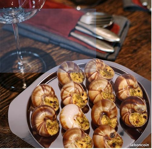 Assiette à Escargots 12 Trous En Inox – Pratique Et Durable