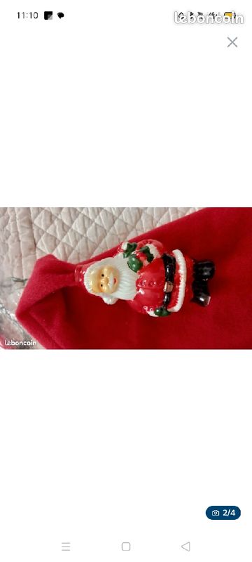 PeluchesNOELbougie,bonnet,botte,5 pieces (image 10)