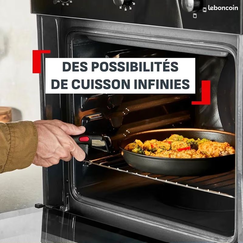 Tefal Ingenio Explore, Batterie de cuisine 7 pièces, Empilable, Revêtement antiadhésif, Induction, Fabrication française, P0009202, fabrication Neuf - Arts de la table Tefal Ingenio Explore, Batterie de cuisine 7 pièces, Empilable, Revêtement antiadhésif, Induction, Fabrication française, P0009202, fabrication Neuf - Arts de la table