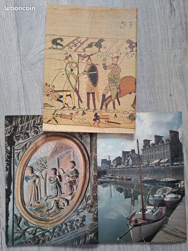 Livrets « Locronan », « Paimpol-Bréhat », « Châteaux du Périgord » et « Tapisserie de Bayeux » {bon état} (image 2)