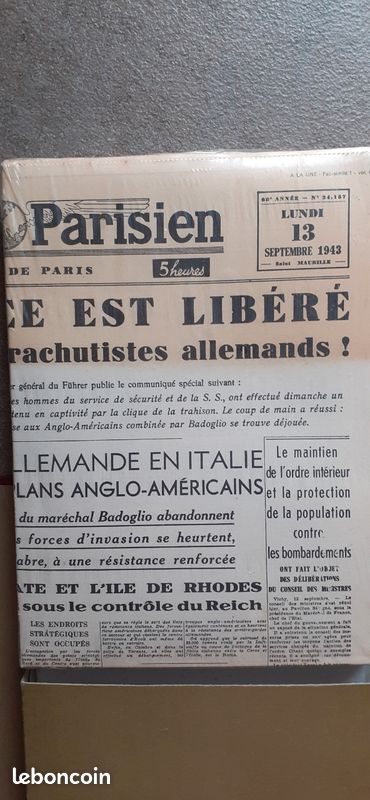 La 2ème guerre mondiale . Evénements de 1943 à 1945 (image 11)