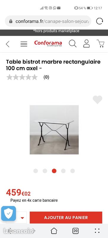 Table marbre conforma (image 9)