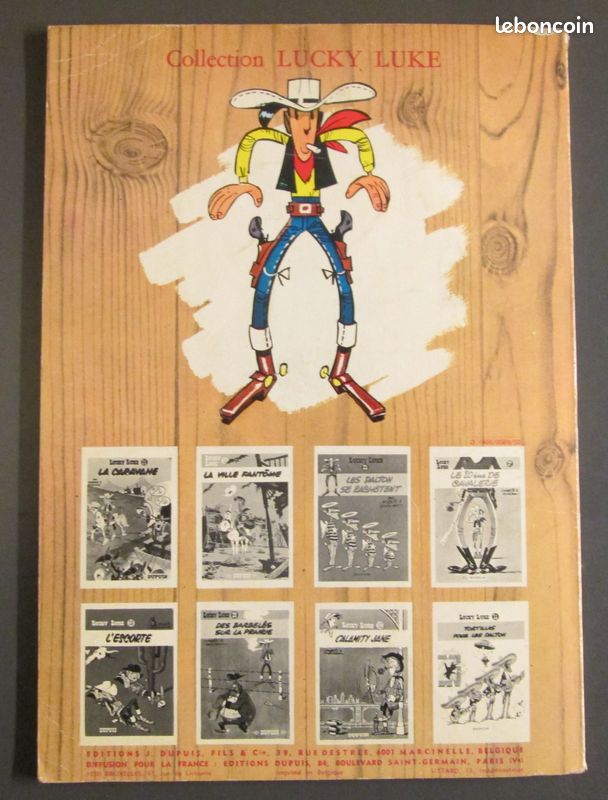 LUCKY LUKE N°28 - " L'escorte " - Bon état - Janvier 1970 (image 10)