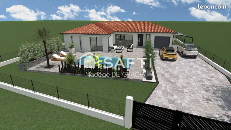 Terrain 1000 m² BAZIEGE