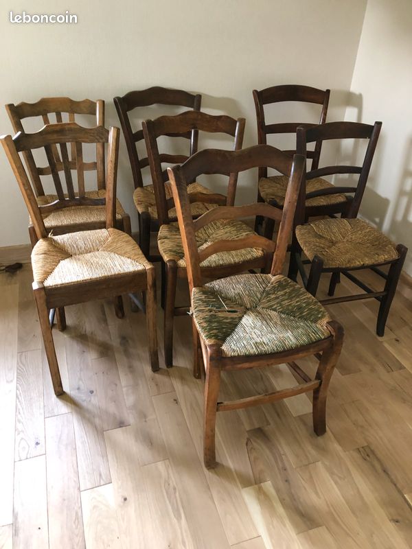 Chaise en paille (image 1)
