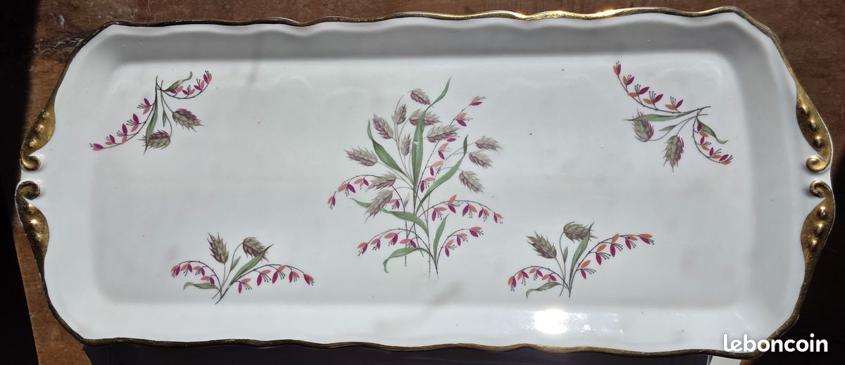 Plats a cake en porcelaine (image 4)