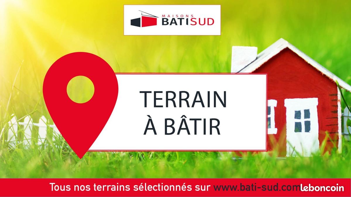Terrain à bâtir de 500 m² à MARTIGNAS-SUR-JALLE (33) · 170 000 €