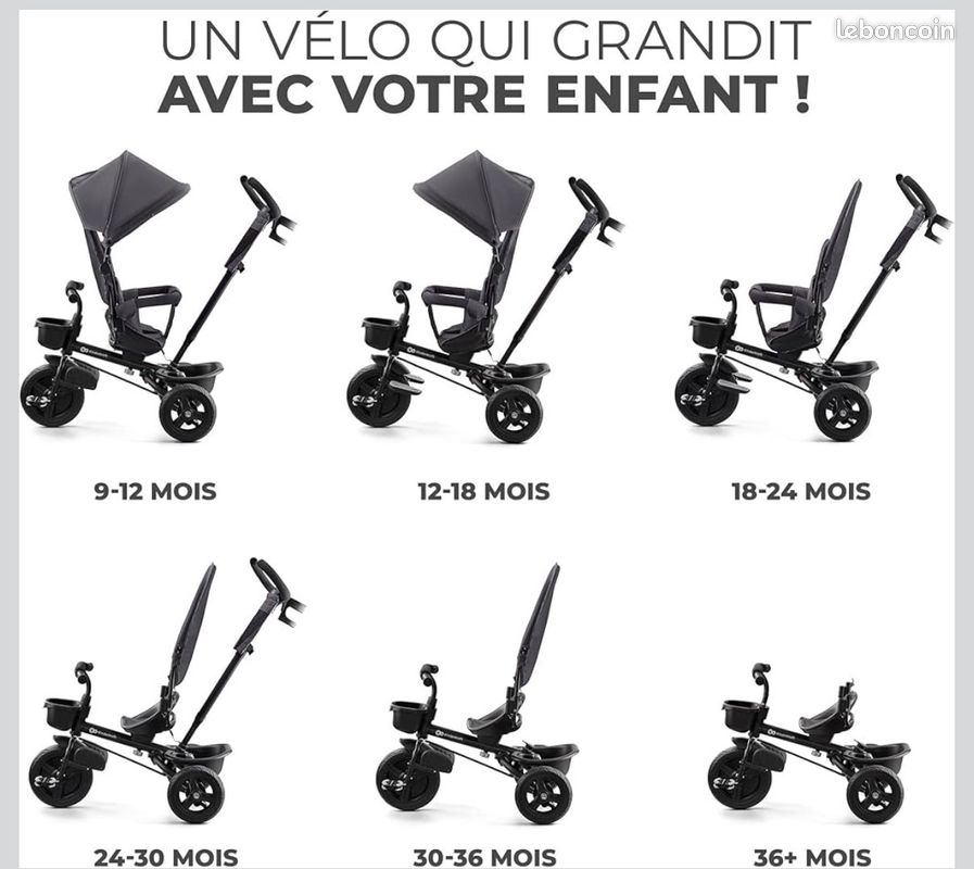 Tricycle kinderkraft Aveo (image 2)