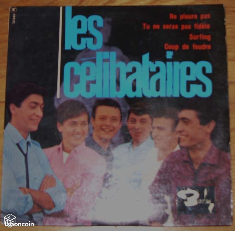LES CELIBATAIRES 45 tours (image 1)
