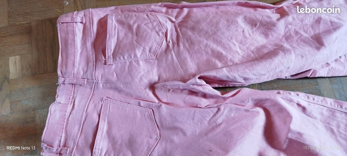 Pantalon en jean fille (image 4)