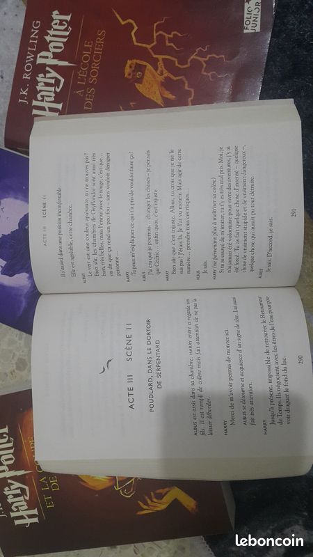 4 Livre Harry potter vendu séparément (image 4)
