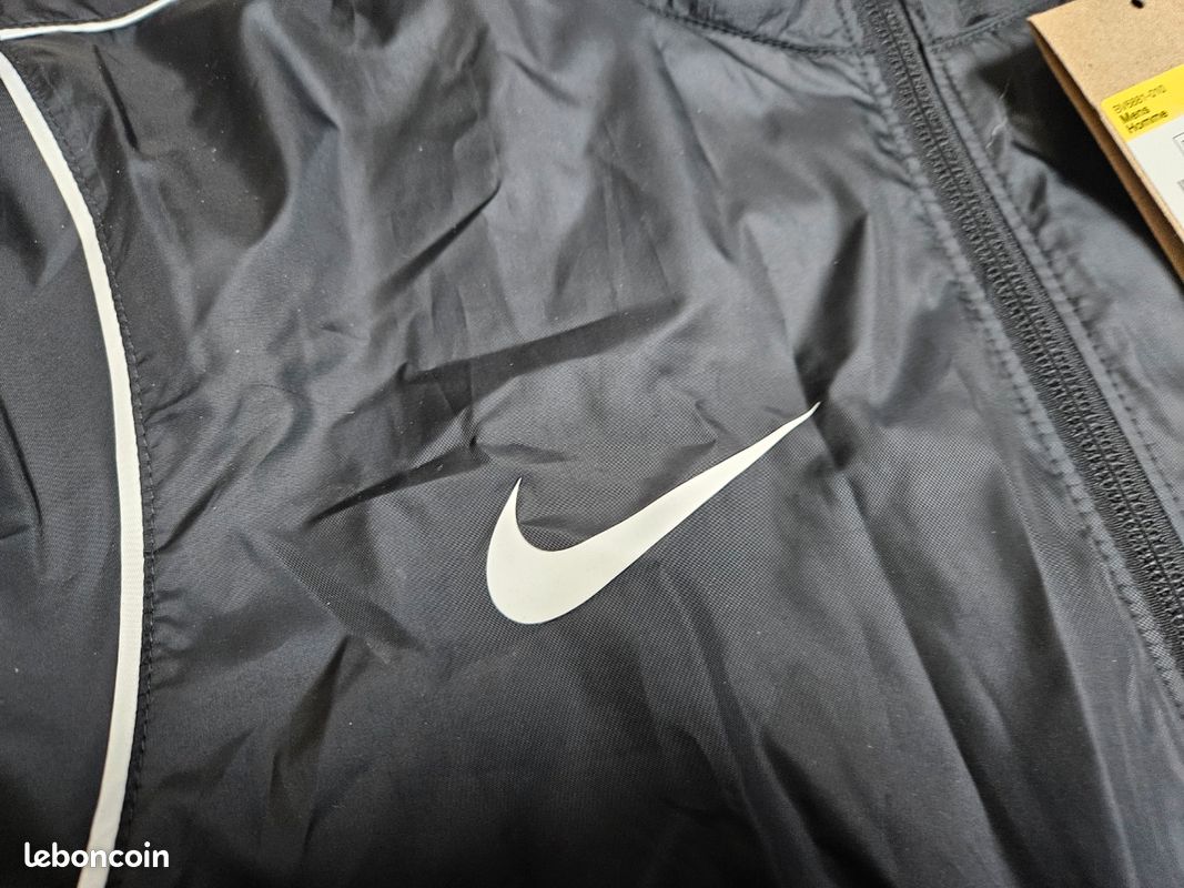 Veste coupe vent taille S homme noir nike (image 7)