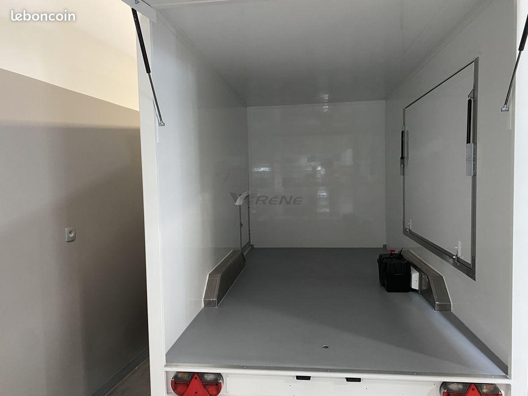 Remorque Food - Truck prête à aménager VERENE 2 essieux (à partir de 338 TTC/mois) (image 3)