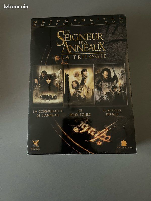 3 DVD le seigneur des anneaux la trilogie neufs (image 3)