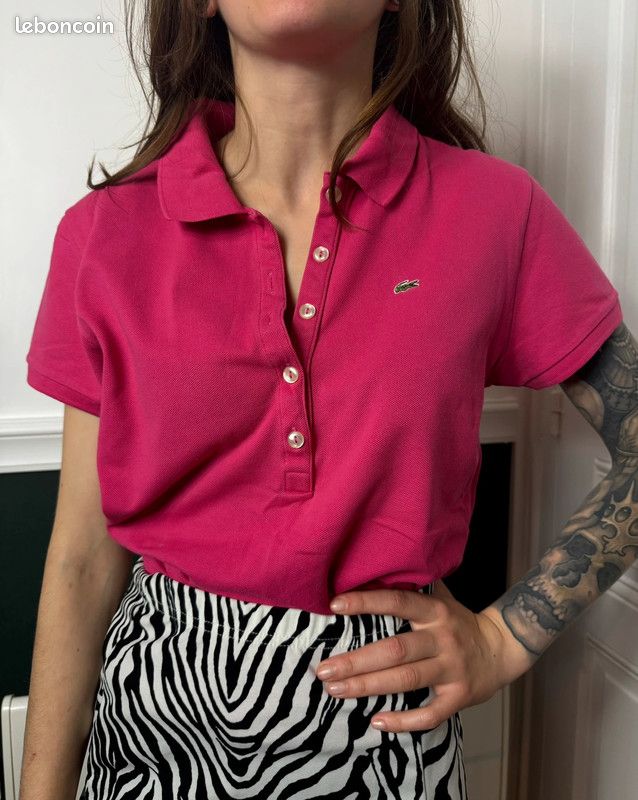 Vetements Lacoste T Shirt Lacoste Femme Solde Polo Lacoste Rose
