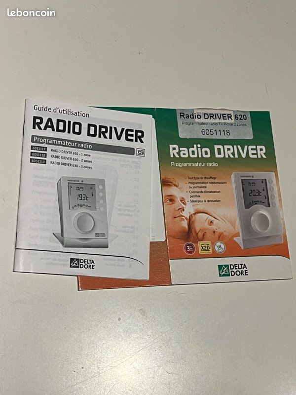 DELTA DORE - Pack radio RF 6600 FP connecté pour chauffage électrique