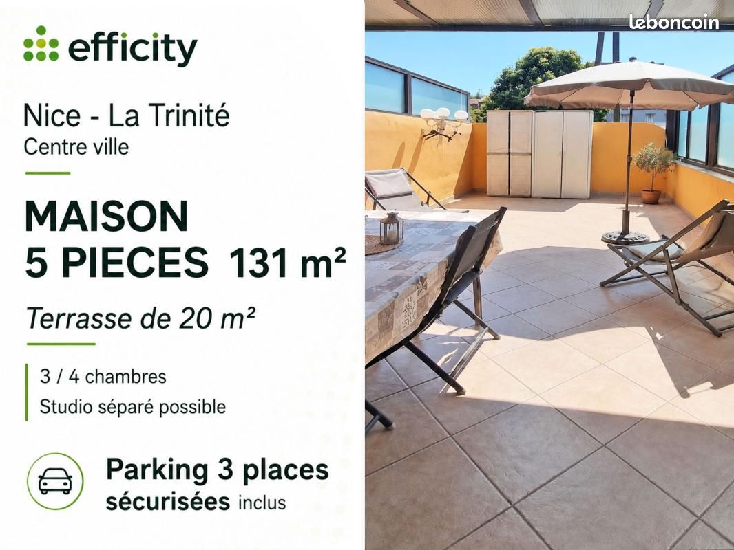Maison 5 pièces 131 m² · à La Trinité · 131 m² · 389 000 €