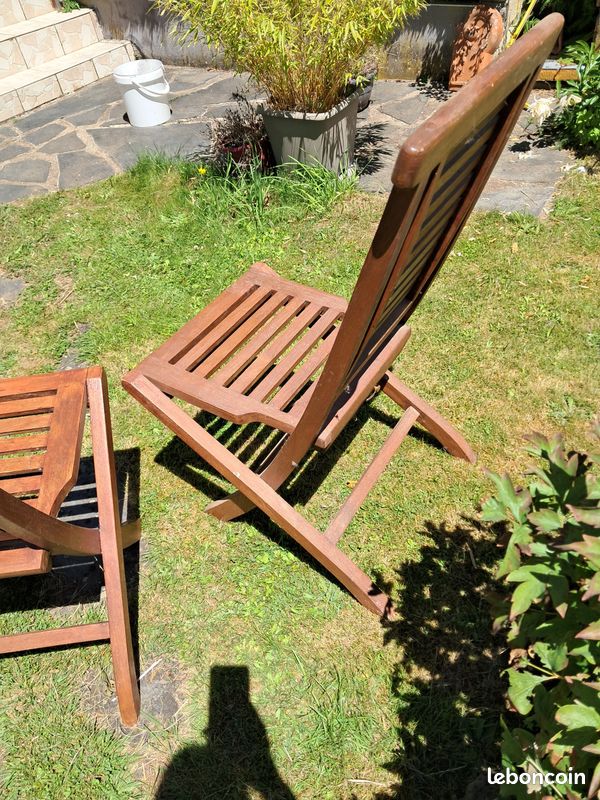 Chaise en teck (image 4)