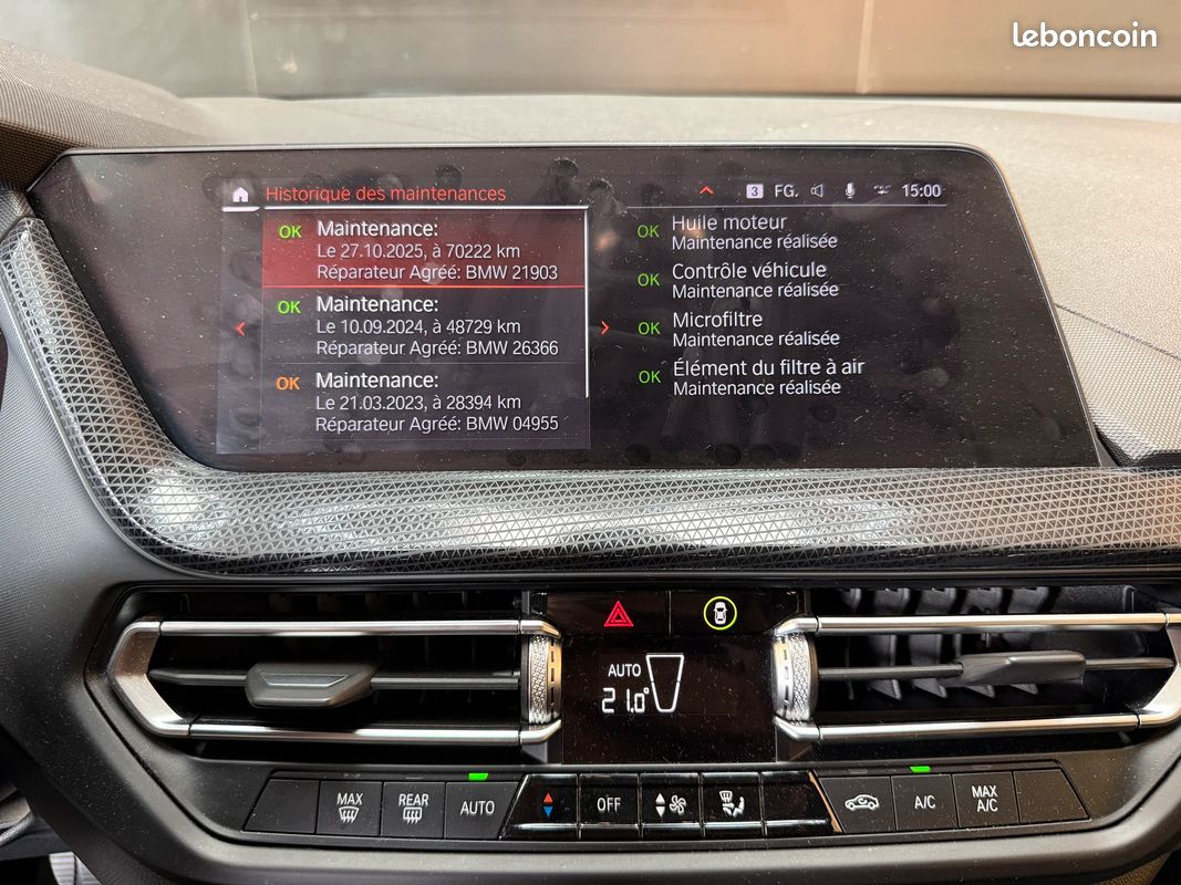 BMW SERIE 2 GRAN COUPE F44 2.0 218d 150 ch / Suivi complet BMW / Caméra de recul / Carplay (image 16)