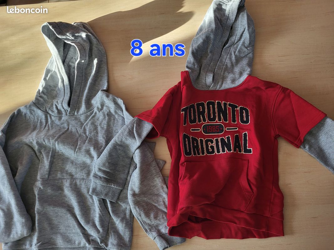 Pull, gilet, sweat garçon 8 ans - Vêtements enfants garçons